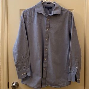 Tommy Hilfiger blue collared shirt